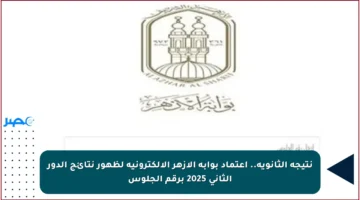 نتيجة الثانوية.. اعتماد بوابة الأزهر الإلكترونية لظهور نتائج الدور الثاني 2025 برقم الجلوس